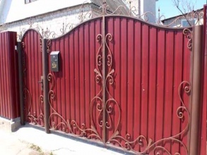 Калитка - пример 1 фото в Юбилейном