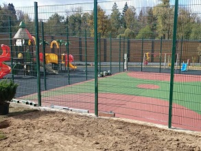 Забор на детскую площадку 50 метров фото в Юбилейном